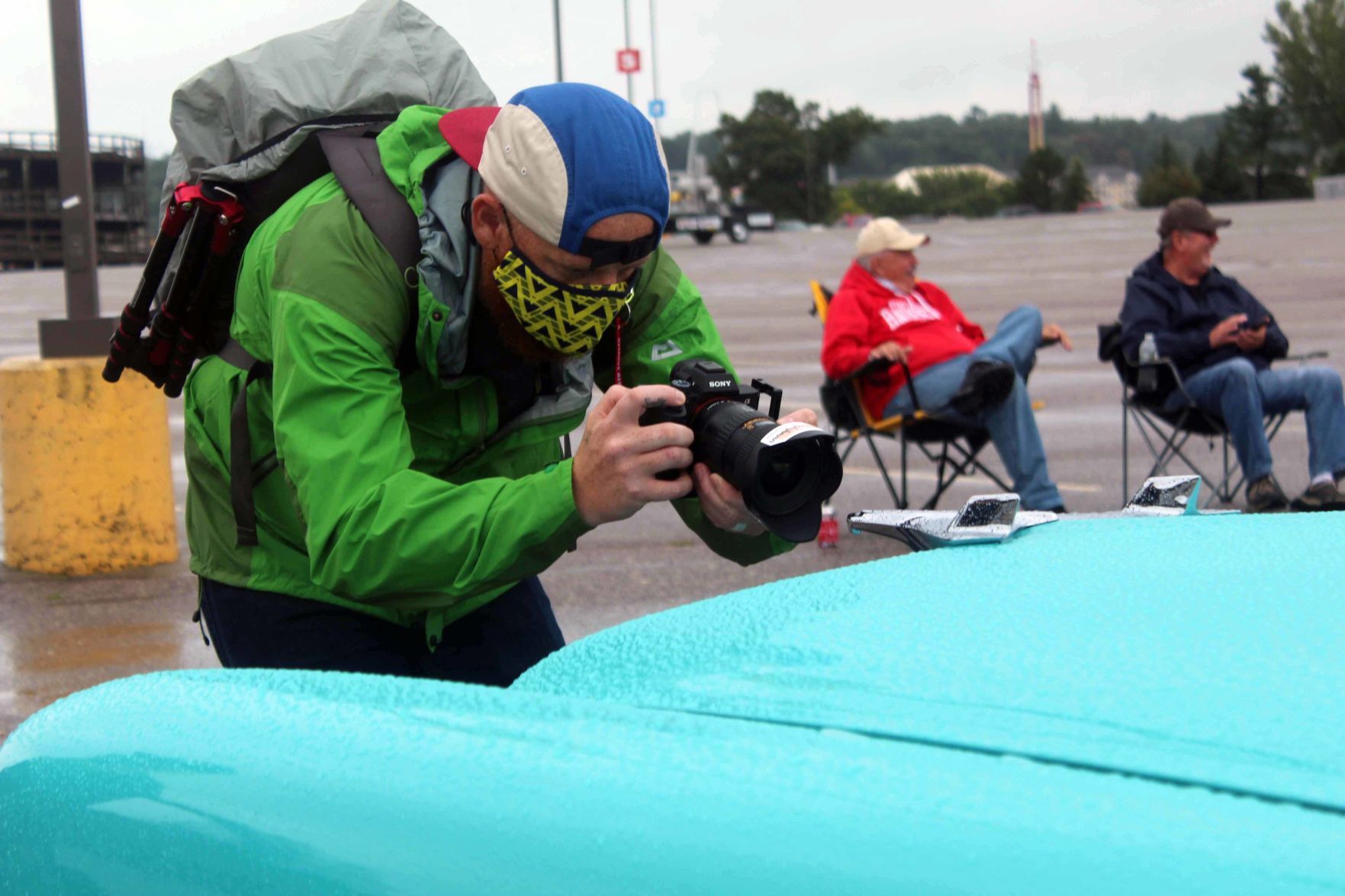 Capturing a car close up